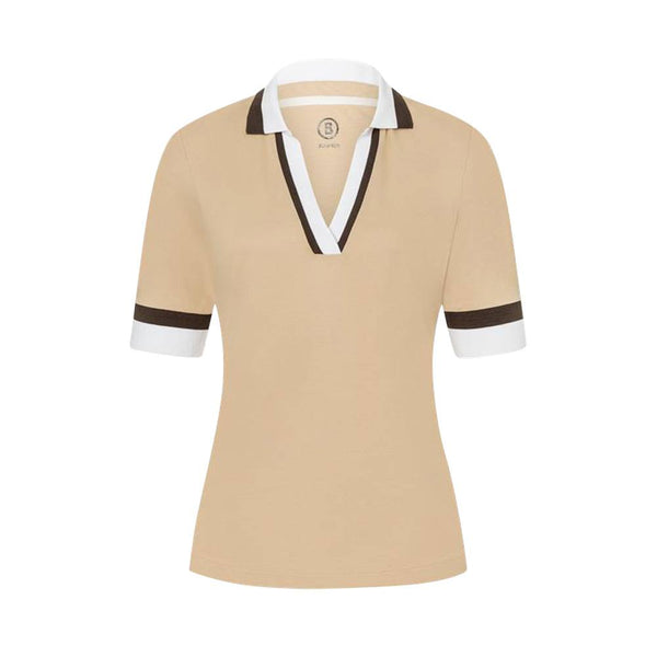 Bogner Elonie Golf Polo Desert Sand - SS23 Women