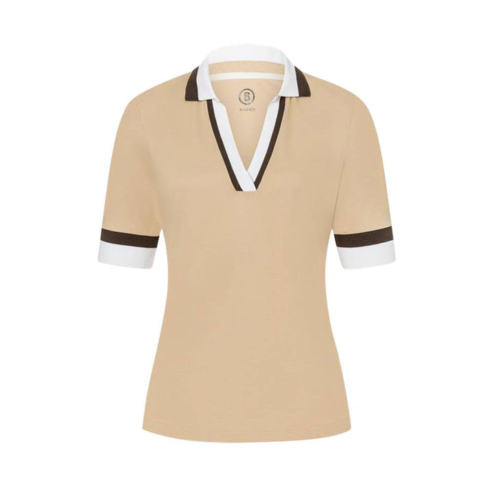 Bogner Elonie Golf Polo Desert Sand - SS23 Women