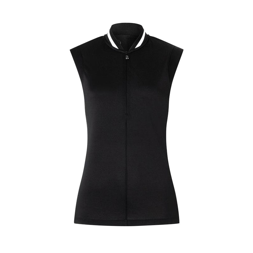 Bogner Eva Sleeveless Golf Polo Black - SS23 Women