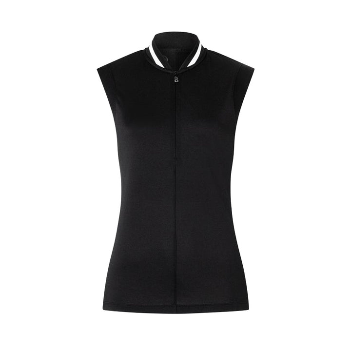 Bogner Eva Sleeveless Golf Polo Black - SS23 Women