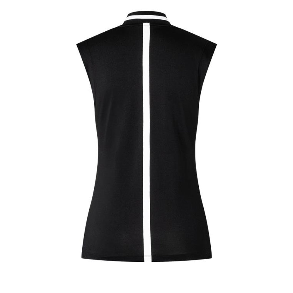 Bogner Eva Sleeveless Golf Polo Black - SS23 Women