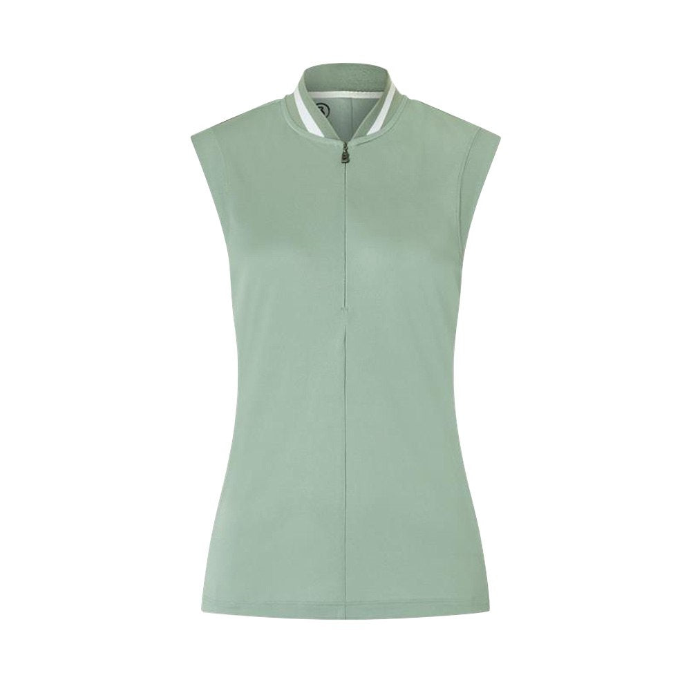 Bogner Eva Sleeveless Golf Polo Sage - SS23 Women