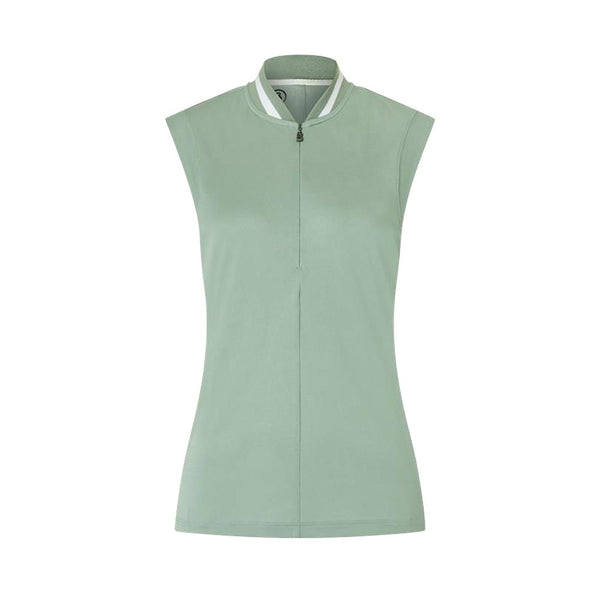 Bogner Eva Sleeveless Golf Polo Sage - SS23 Women