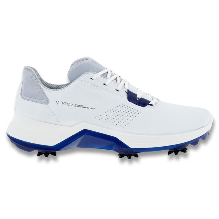 ECCO BIOM G5 Gore-Tex Golf Shoes White/Blue Depths - SS23 Men