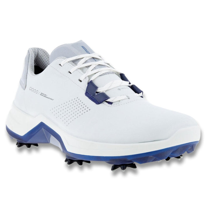 ECCO BIOM G5 Gore-Tex Golf Shoes White/Blue Depths - SS23 Men