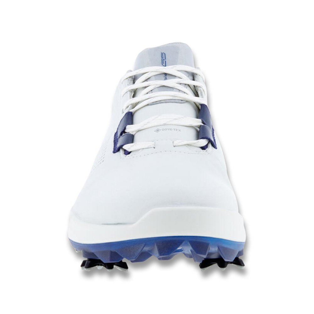 ECCO BIOM G5 Gore-Tex Golf Shoes White/Blue Depths - SS23 Men