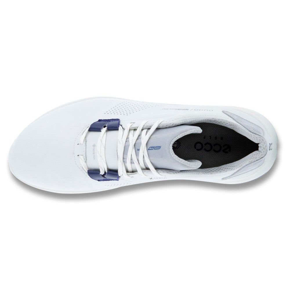 ECCO BIOM G5 Gore-Tex Golf Shoes White/Blue Depths - SS23 Men