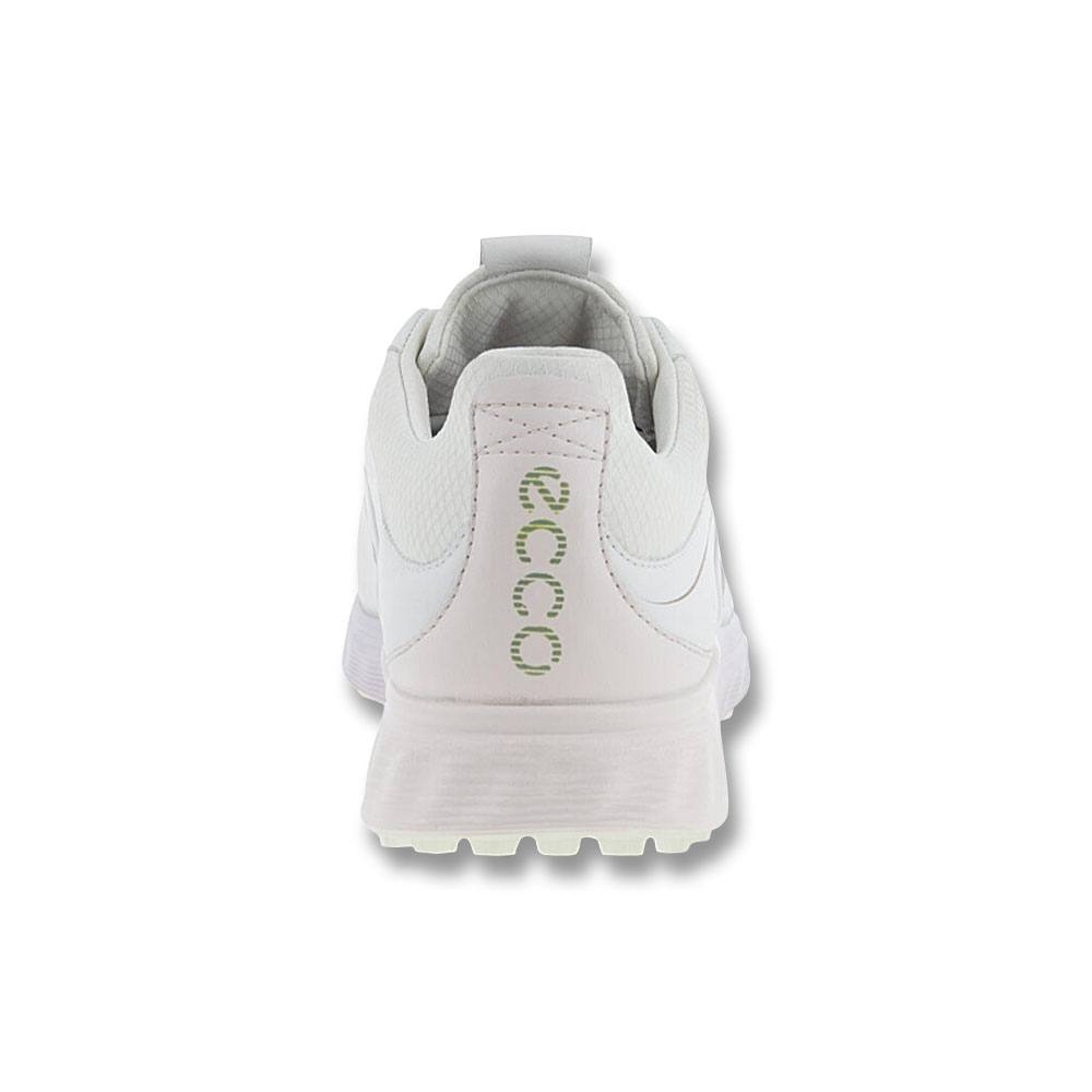 ECCO S-Three BOA Spikeless Golf Shoes White/Delicacy/White - SS23 Women