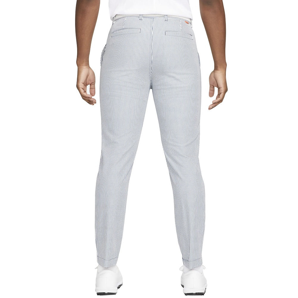 Nike Dri-FIT UV Seersucker Chino Golf Pants Midnight Navy/Pure Nike Dri-FIT UV Seersucker Chino Golf Pants Midnight Navy/Pure