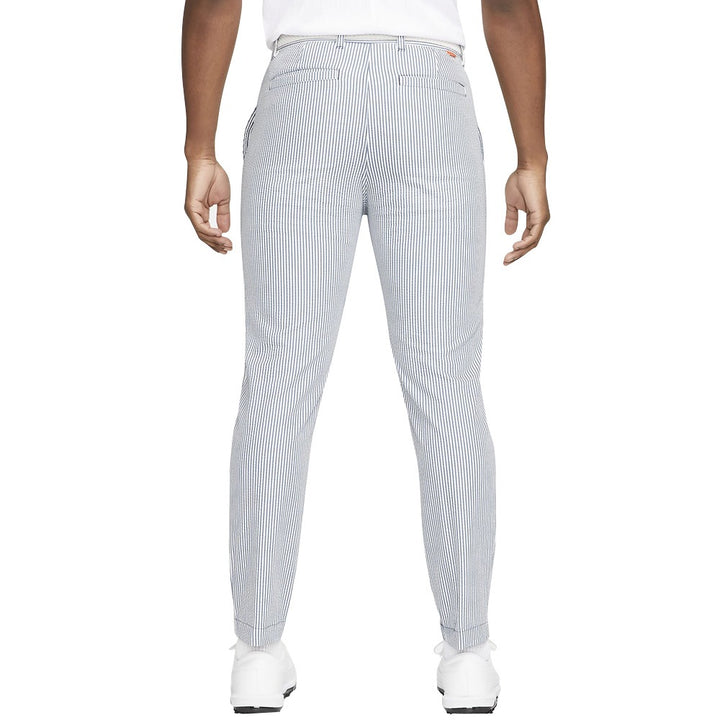Nike Dri-FIT UV Seersucker Chino Golf Pants Midnight Navy/Pure - 23 Me Golfio Nike Dri-FIT UV Seersucker Chino Golf Pants Midnight Navy/Pure - 23 Me Golfio