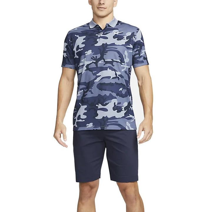 Nike Dri-FIT Victory+ Camo Golf Polo Ashen Slate/Diffused Blue/White - 23 Men