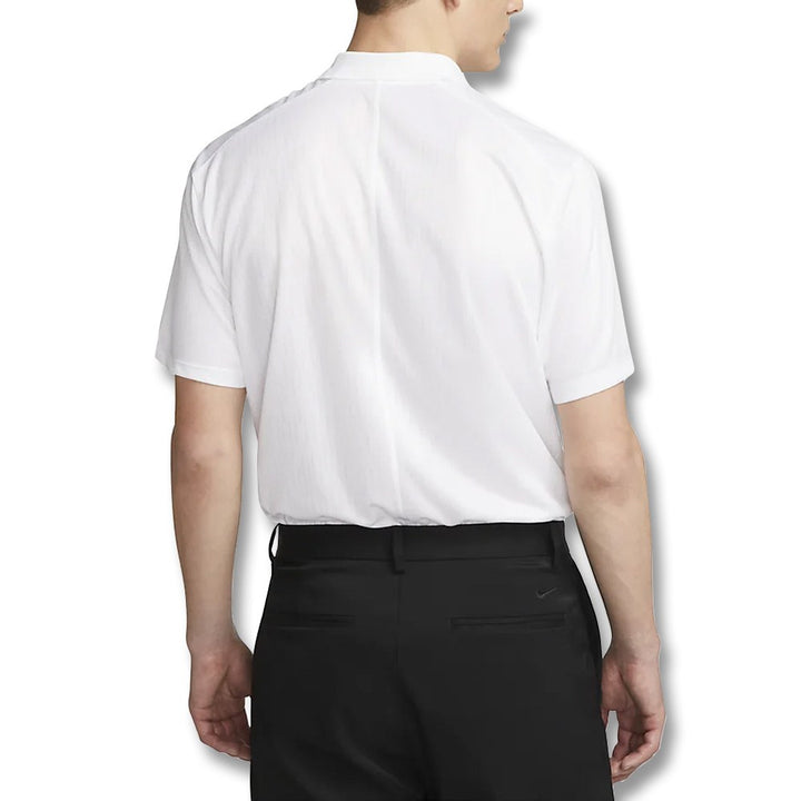 Nike Dri-FIT Victory+ Jacquard Golf Polo White/Black - 23 Men