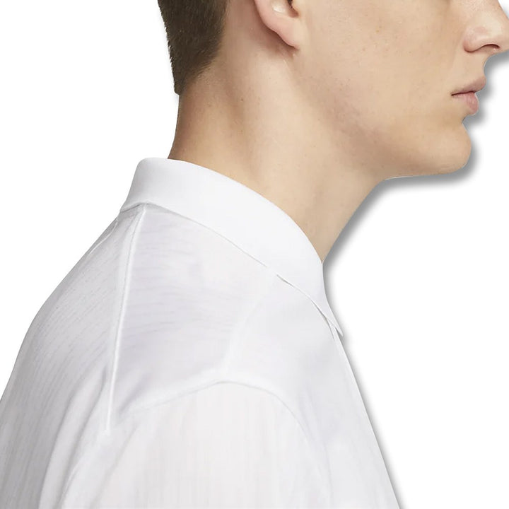 Nike Dri-FIT Victory+ Jacquard Golf Polo White/Black - 23 Men