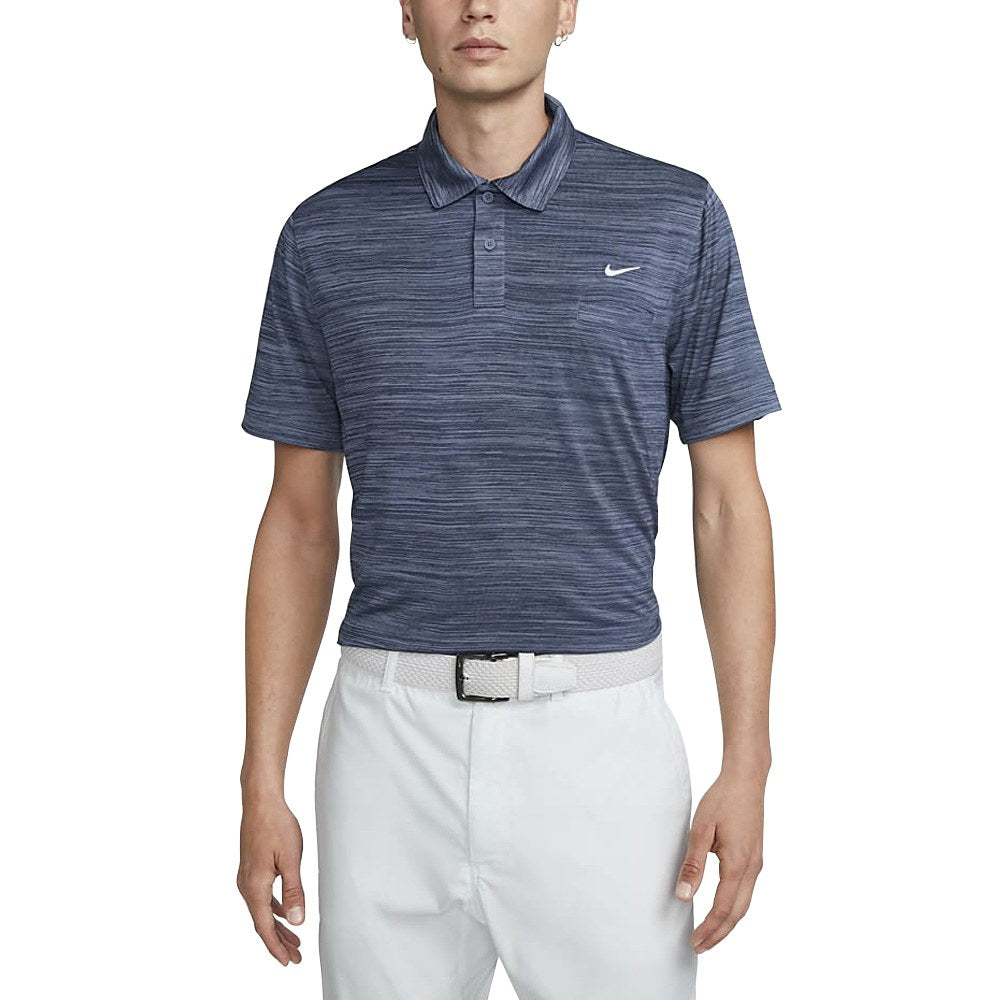 Nike Dri-FIT Unscripted Heather Golf Polo Diffused Blue/White - SS23