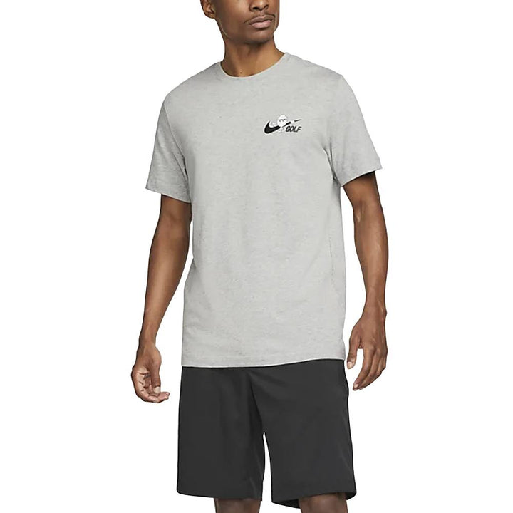 Nike Tee Energy Golf T-Shirt Dark Gray Heather - 23 Men