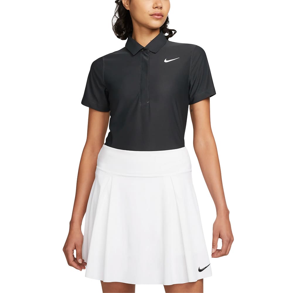 Nike Dri-FIT ADV Tour Golf Polo Black/White - SS23 Women