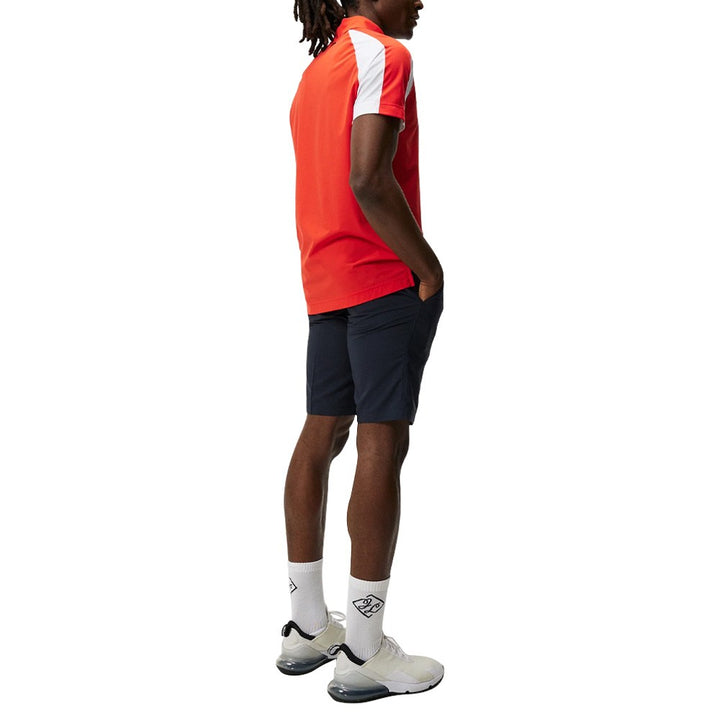 J.Lindeberg Nial Regular Fit Golf Polo Fiery Red - 23 Men