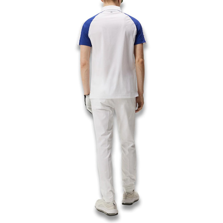 J.Lindeberg Nial Regular Fit Golf Polo White - 23 Men