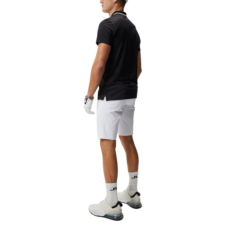 J.Lindeberg Luca Regular Fit Golf Polo Black - 23 Men