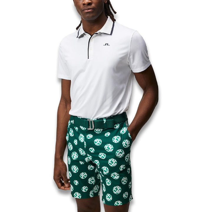 J.Lindeberg Luca Regular Fit Golf Polo White - 23 Men