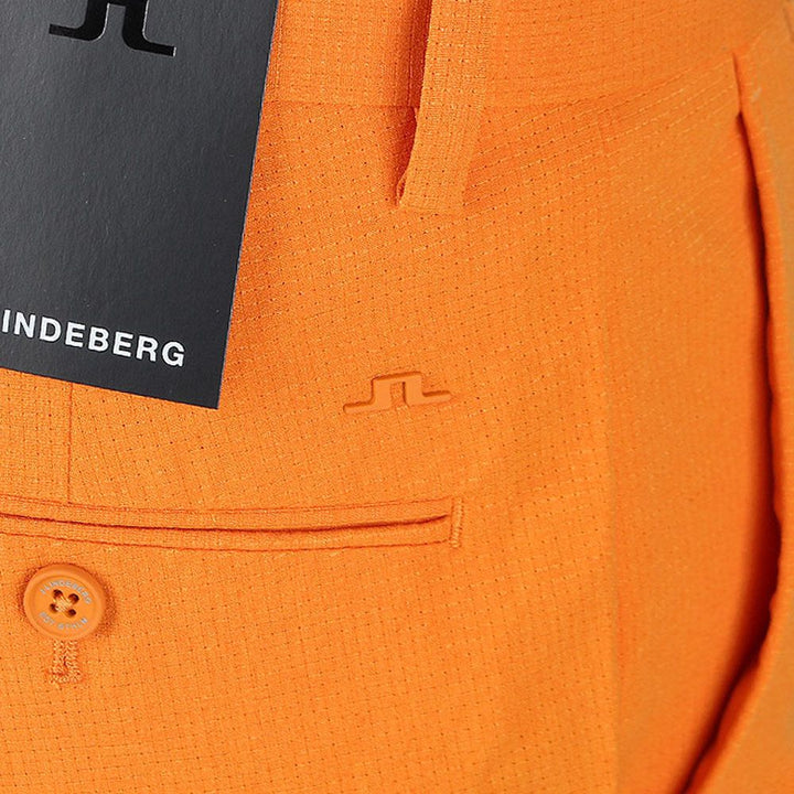 J.Lindeberg Vent Golf Shorts Russet Orange - SS23