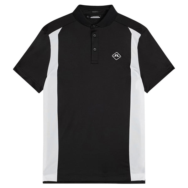 J.Lindeberg Freddy Regular Fit Golf Polo Black - 23 Men