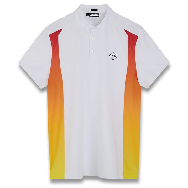 J.Lindeberg Freddy Regular Fit Golf Polo White - 23 Men