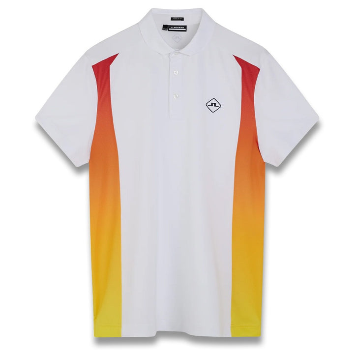 J.Lindeberg Freddy Regular Fit Golf Polo White - 23 Men