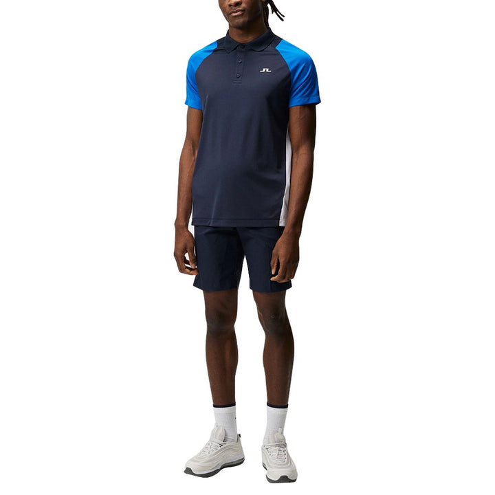 J.Lindeberg Lars Regular Fit Golf Polo Lapis Blue - 23 Men