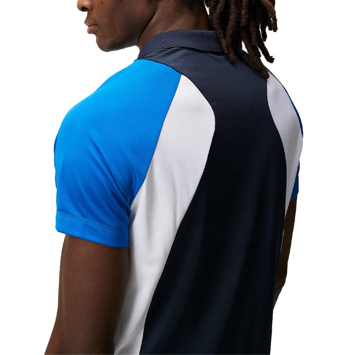 J.Lindeberg Lars Regular Fit Golf Polo Lapis Blue - 23 Men