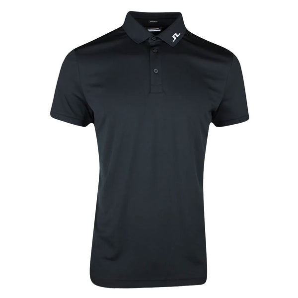J.Lindeberg Jeff Regular Fit Golf Polo Black - 23 Men