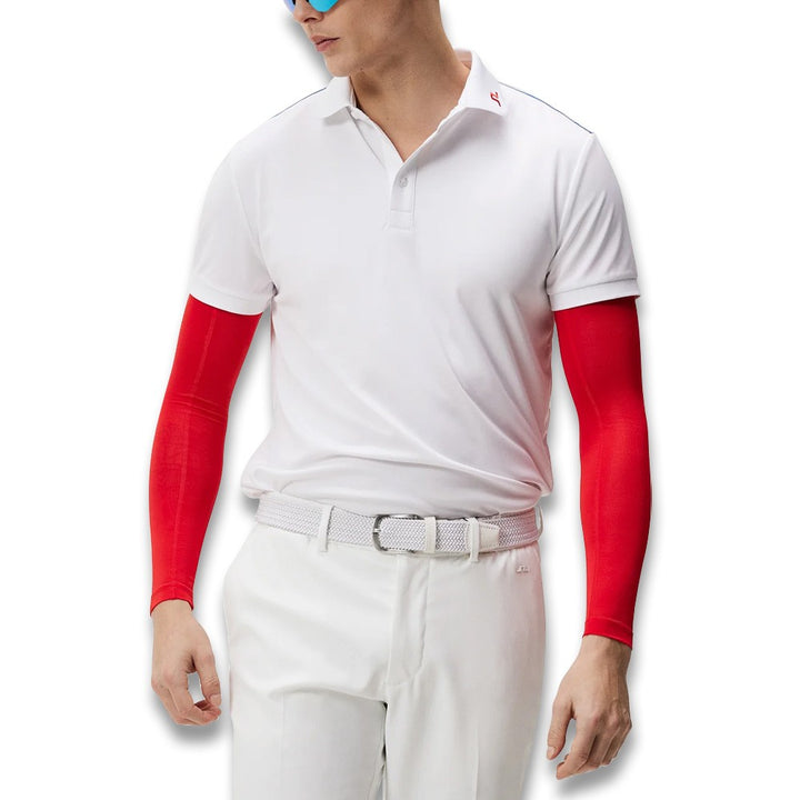 J.Lindeberg Jeff Regular Fit Golf Polo White - 23 Men