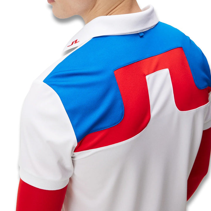 J.Lindeberg Jeff Regular Fit Golf Polo White - 23 Men