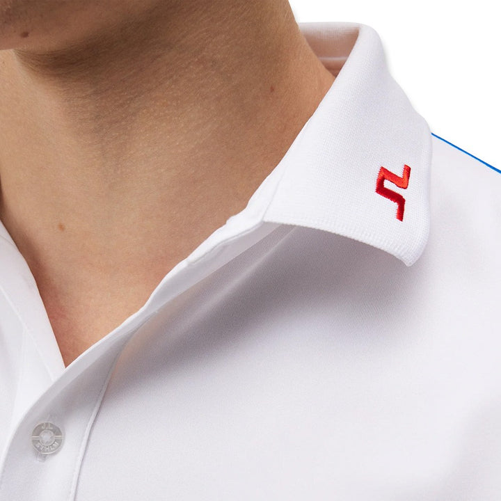 J.Lindeberg Jeff Regular Fit Golf Polo White - 23 Men