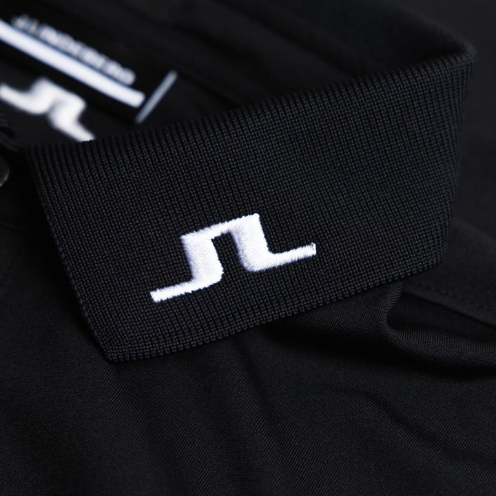 J.Lindeberg Tour Tech Slim Fit Golf Polo Black - 23