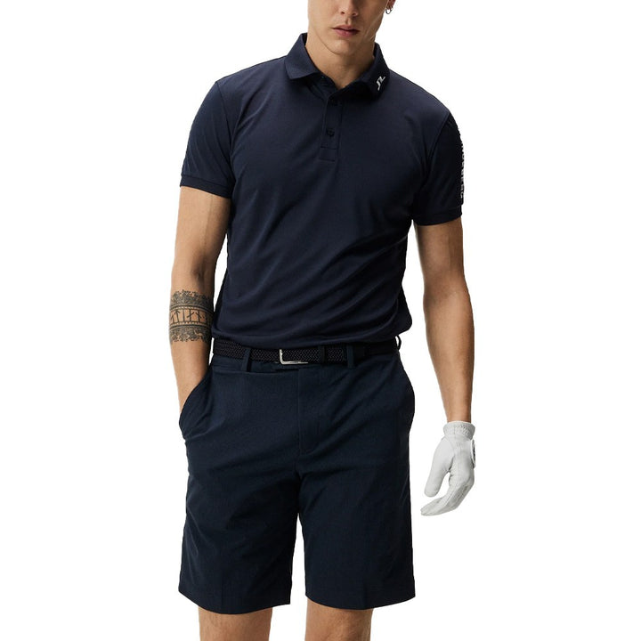 J.Lindeberg Tour Tech Slim Fit Golf Polo JL Navy - 23