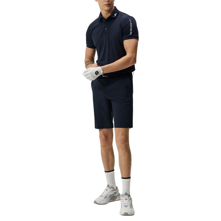 J.Lindeberg Tour Tech Slim Fit Golf Polo JL Navy - 23