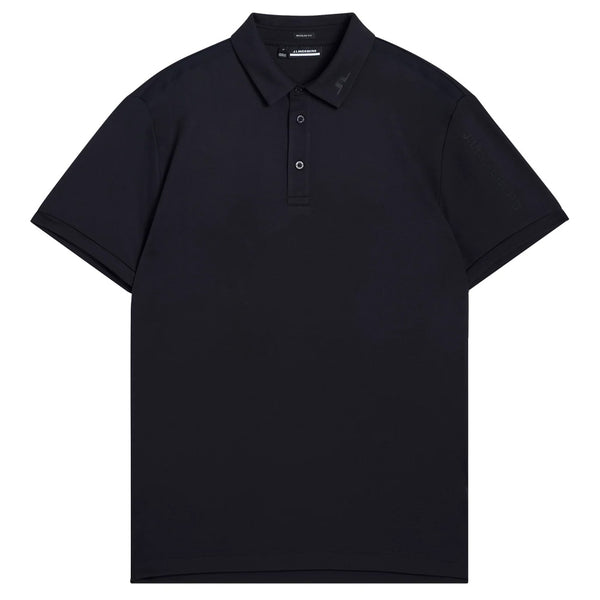 J.Lindeberg Tour Regular Fit Golf Polo Black - 23 Men