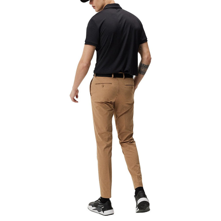 J.Lindeberg Tour Regular Fit Golf Polo Black - 23 Men