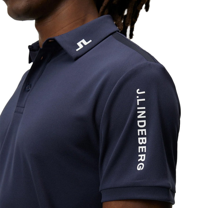 J.Lindeberg Tour Regular Fit Golf Polo JL Navy - 23 Men