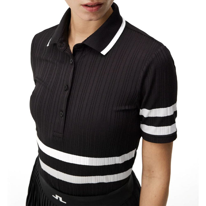 J.Lindeberg Moira Golf Polo Black - 23 Women