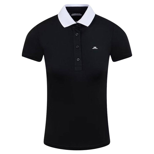 J.Lindeberg Cassie Golf Polo Black - 23 Women