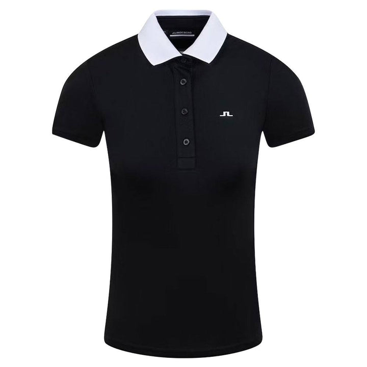 J.Lindeberg Cassie Golf Polo Black - 23 Women