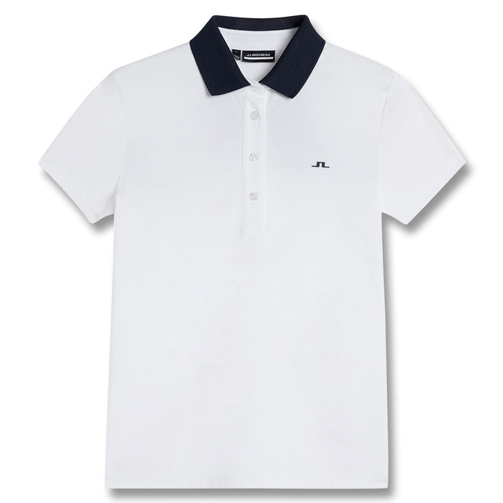 J.Lindeberg Cassie Golf Polo White - 23 Women