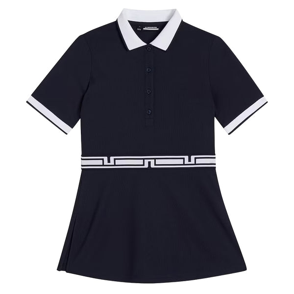 J.Lindeberg Belina Golf Polo JL Navy - SS23 Women