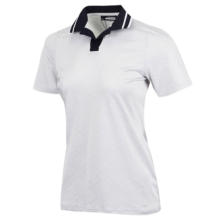 J.Lindeberg Sammy Golf Polo Cloud White - SS23 Women