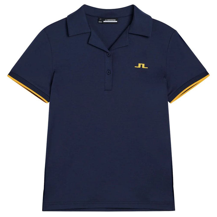 J.Lindeberg Solange Golf Polo JL Navy - SS23 Women