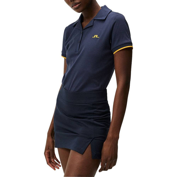 J.Lindeberg Solange Golf Polo JL Navy - SS23 Women