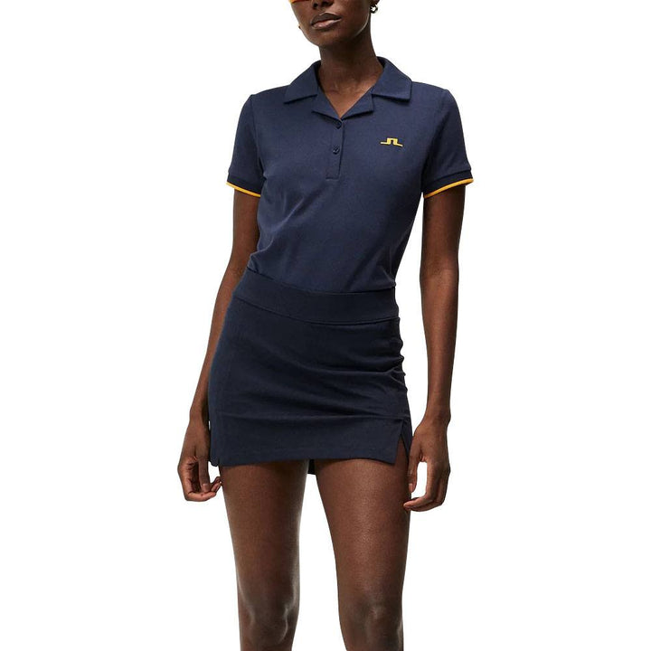 J.Lindeberg Solange Golf Polo JL Navy - SS23 Women