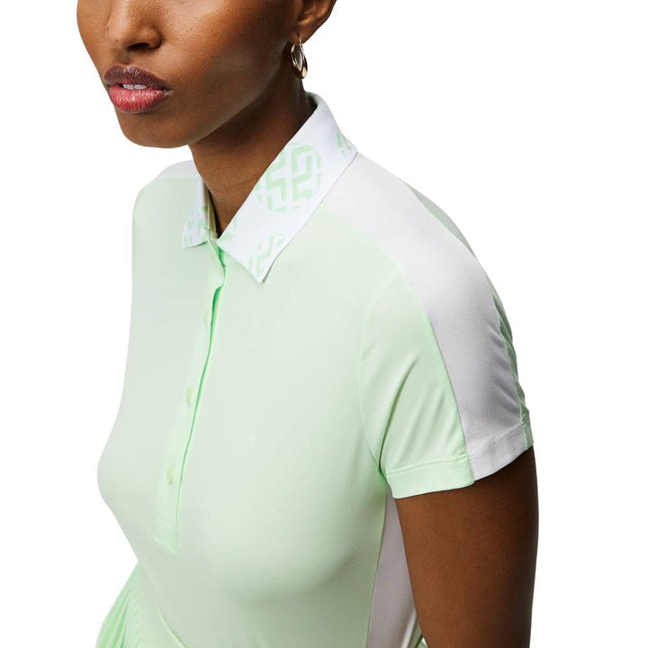 J.Lindeberg Tilly Golf Polo Patina Green - SS23 Women